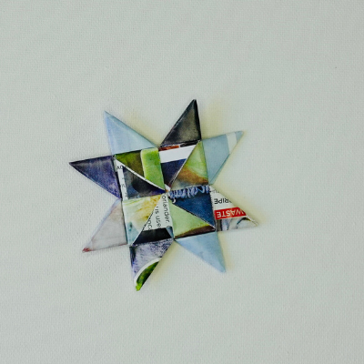 Learn to weave a paper star